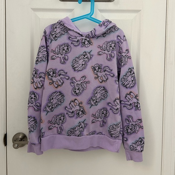 My Little Pony Purple Sweatshirt, Sz L - Picture 1 of 6